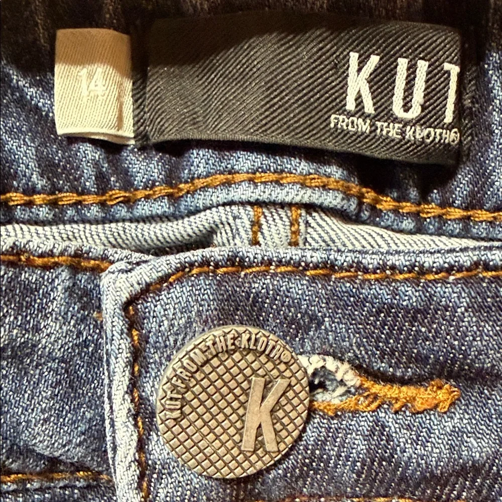 Kut from the Kloth Indigo Skinny Jeans - Picture 3 of 6